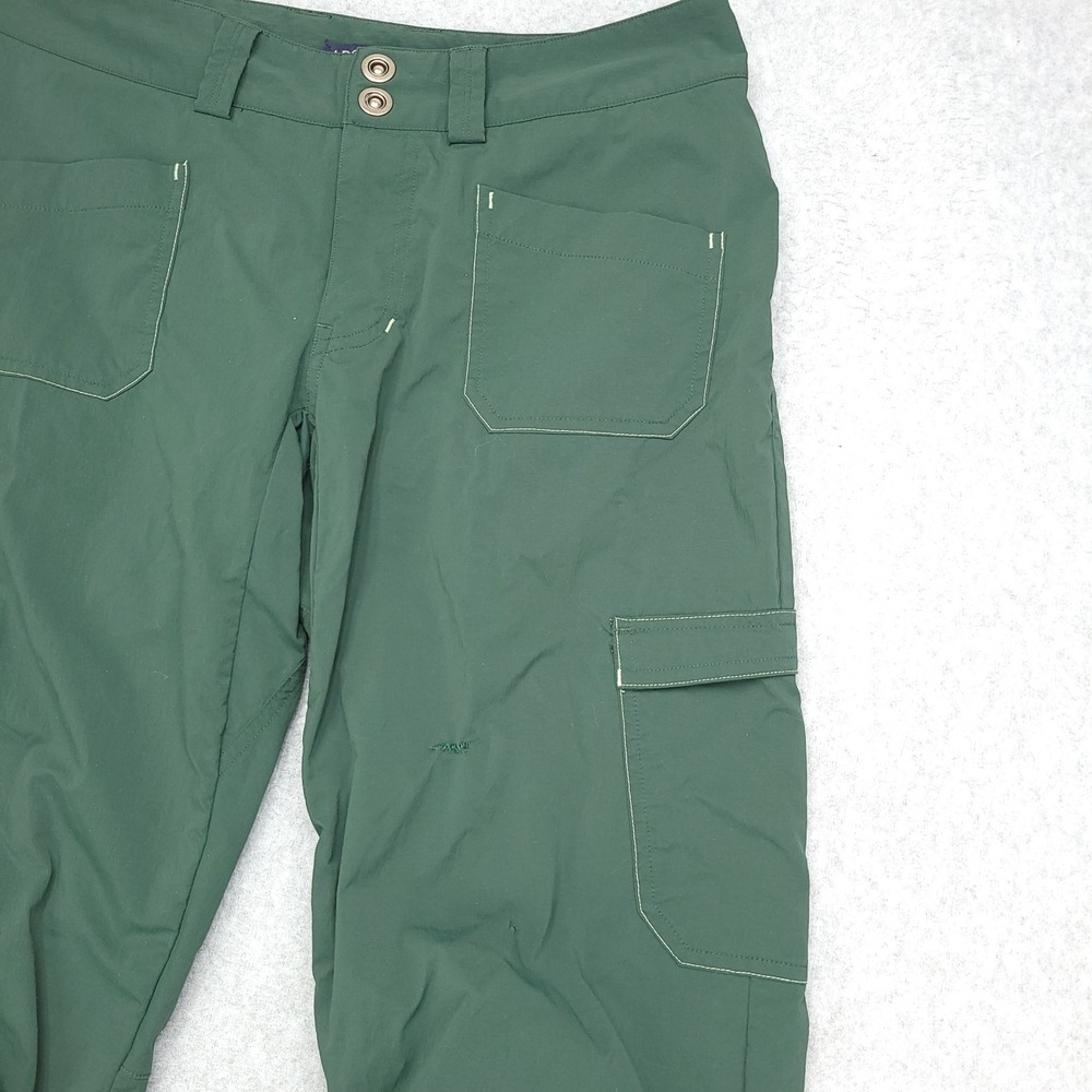 ArcTeryx Rampart Cargo Hiking Pants Women's 6 Green Nylon Lycra Inseam 31 - Picture 2 of 16